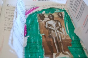 Atelier avec le CNEAI sur le détournement de manuels scolaires - école Léo Lagrange, Sartrouville