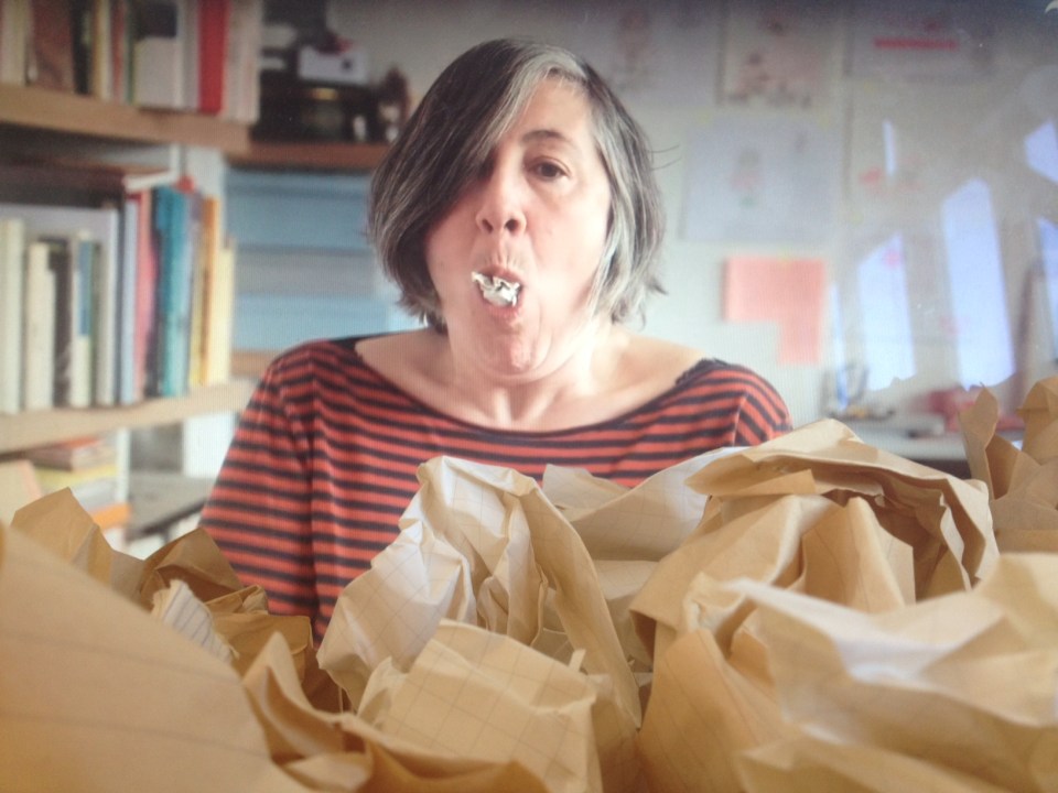 Cracher le morceau - installation vidéo - 2020